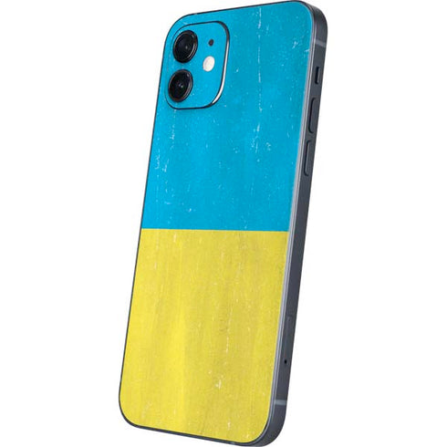 Ukraine Flag Distressed iPhone 12 Mini Skin